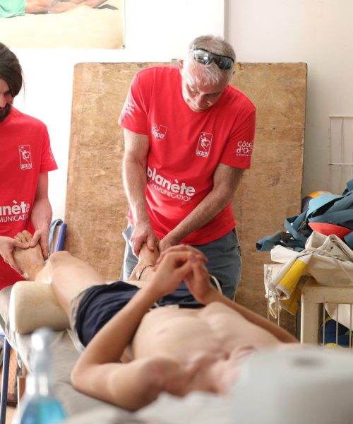 Massage sportif - Beach Volley