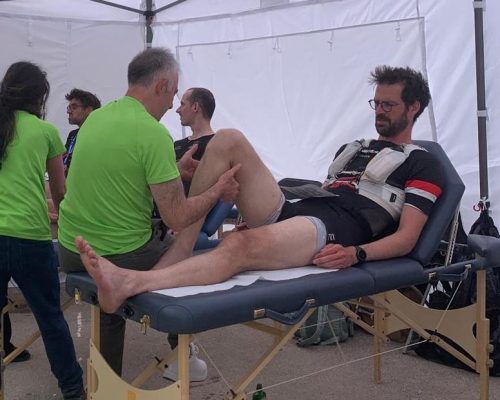 Triathlon dijon - massage sportif